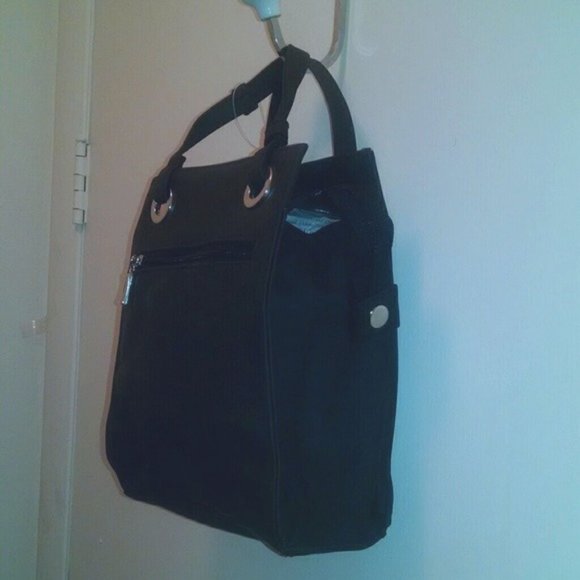 Vintage Rare Cute Backpack purse unique black main image 4